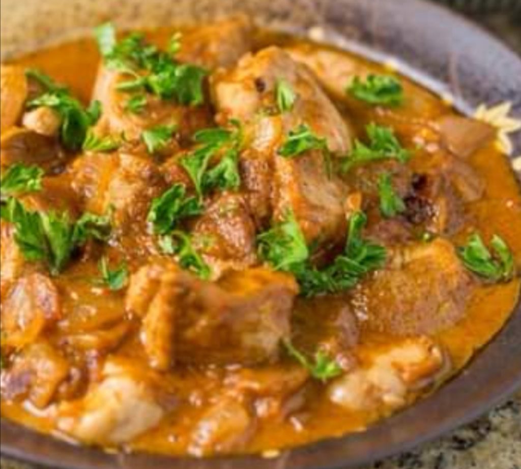 Chicken curry basmati rice
